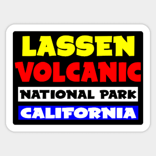 LASSEN VOLCANIC NATIONAL PARK CALIFORNIA Sticker